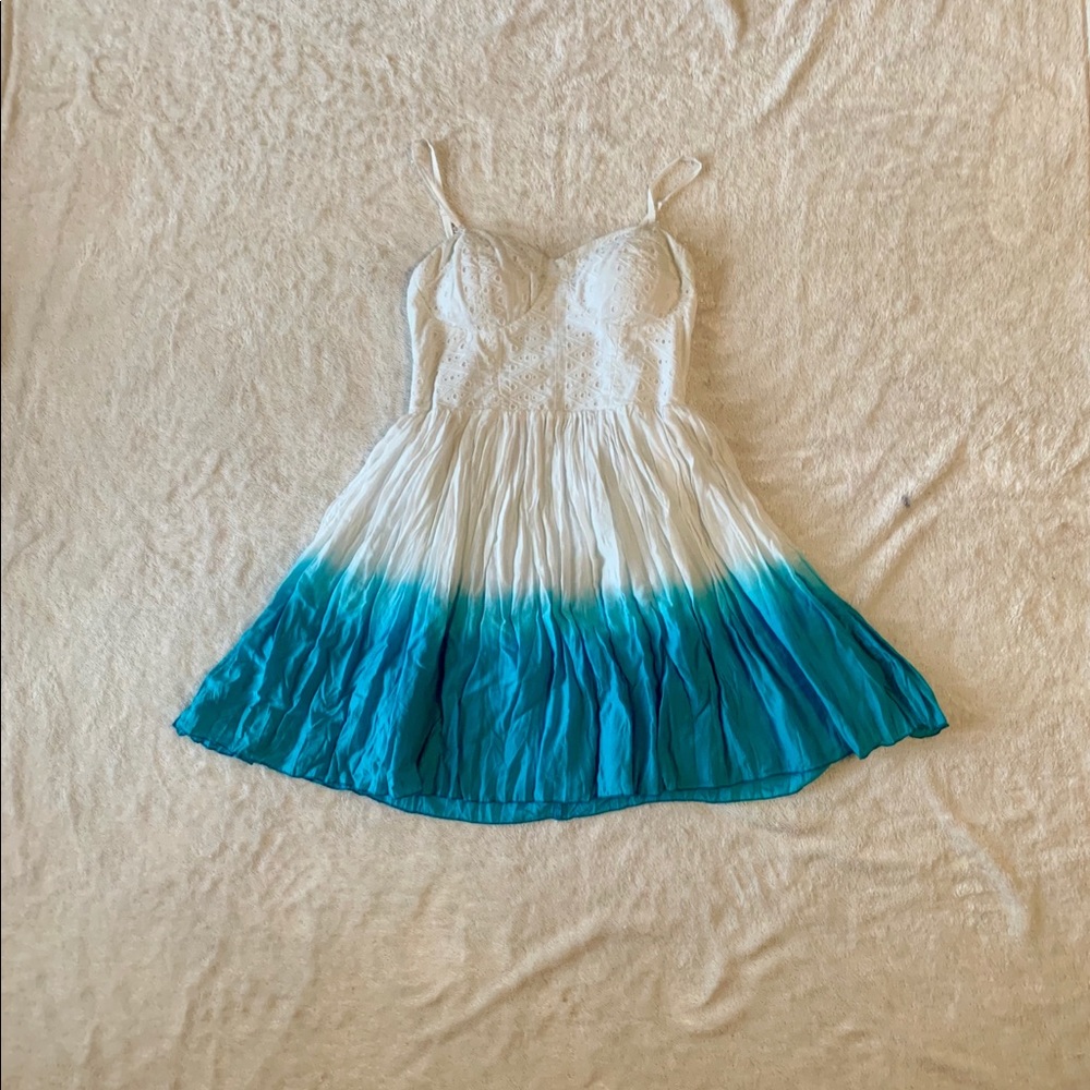 American Eagle Ombré Bustier Dress